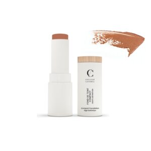 Fondotinta compatto "haute définition" 15 Beige fonce - Couleur Caramel
