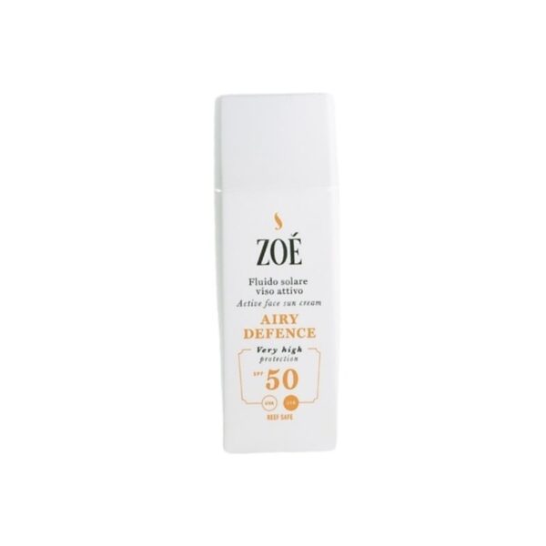 Airy Defence - Crema solare viso antimacchia e antirughe spf50 - Zoé