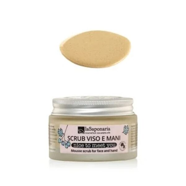 Nice to meet you - Scrub Mousse Viso&Mani - La Saponaria