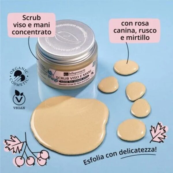 Nice to meet you - Scrub Mousse Viso&Mani - La Saponaria - immagine 2