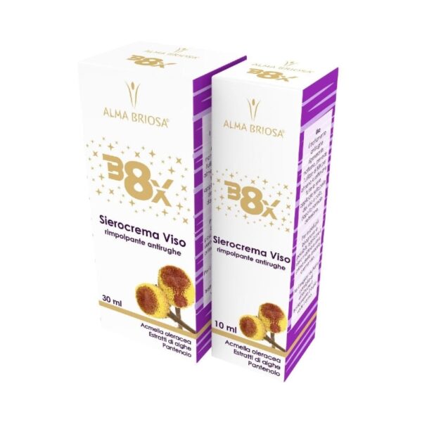 Sierocrema Viso Rimpolpante Antirughe 10ml - Alma Briosa - immagine 2