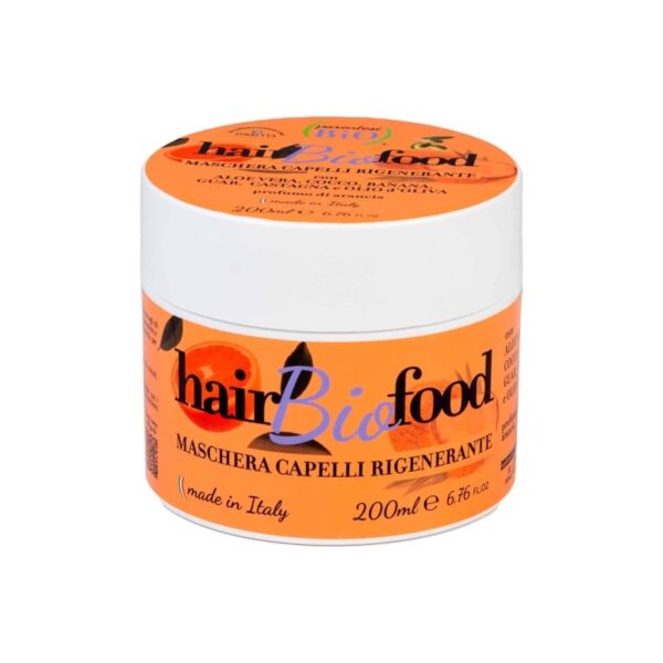 Maschera Capelli - Hair Bio Food Rigenerante Arancia - Parentesi Bio