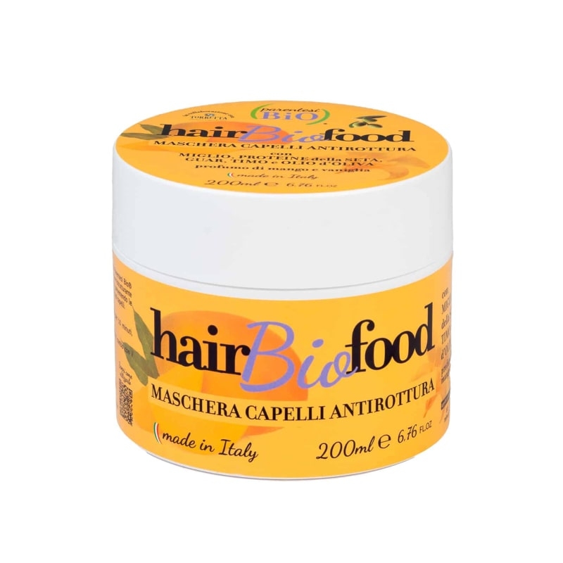 Maschera Capelli - Hair Bio Food Antirottura Mango e Vaniglia - Parentesi Bio