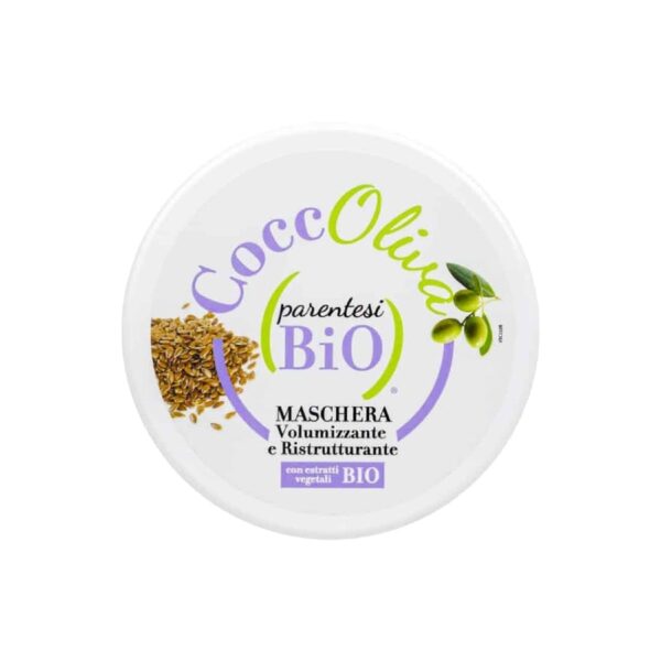 Maschera Volumizzante e Ristrutturante 250ml - CoccOliva - Parentesi Bio - immagine 2