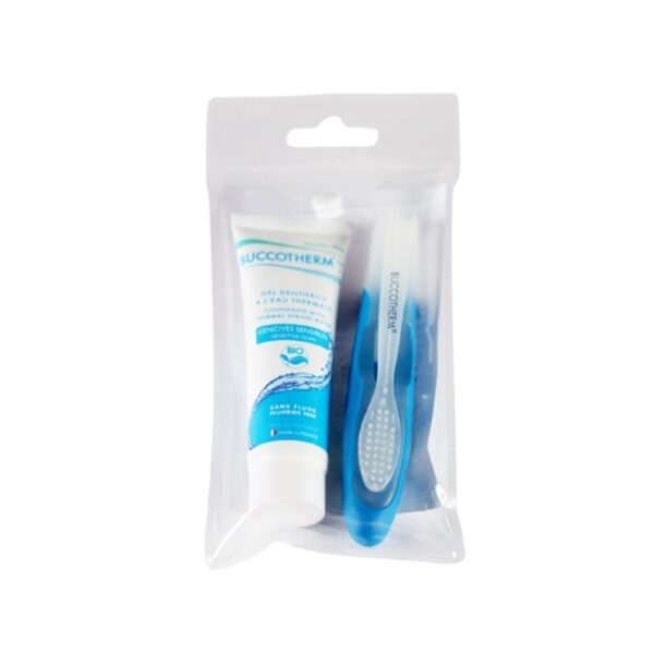 Travel Kit Eco-Friendly Gengive Sensibili con Fluoro Bio* 25ml - Buccotherm