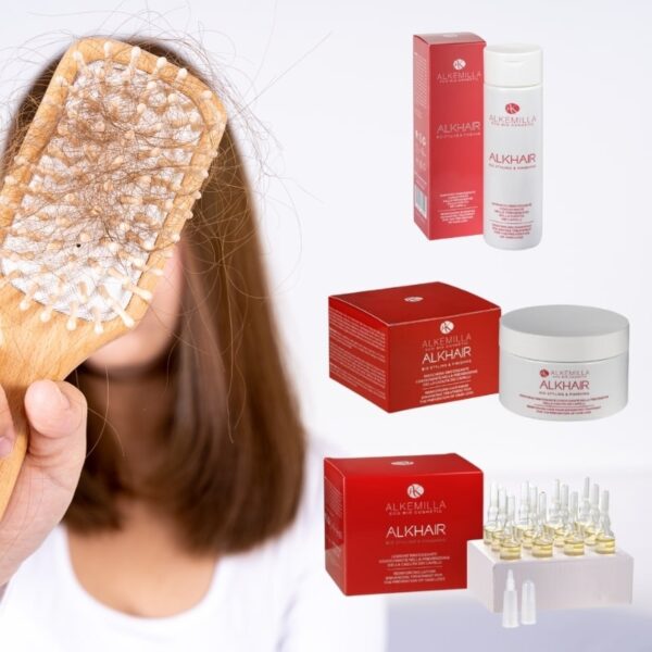 Trattamento completo rinforzante prevenzione caduta capelli - Alkemilla