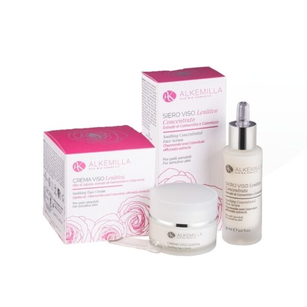 Kit Viso Lenitivo pelli sensibili - Alkemilla