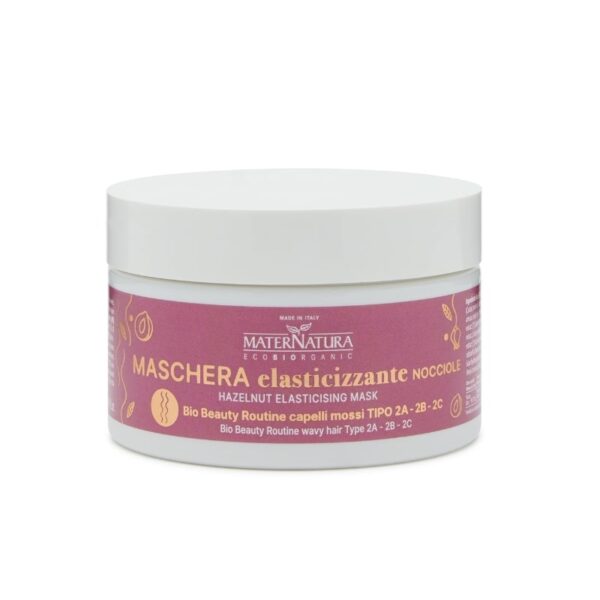 Maschera Elasticizzante capelli mossi alle Nocciole 200ml - Maternatura