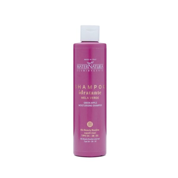 Shampoo Idratante Capelli Ricci alla Mela Verde - Maternatura