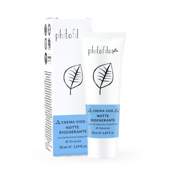 Crema Viso Notte Rigenerante 50ml - Phitofilos - immagine 2