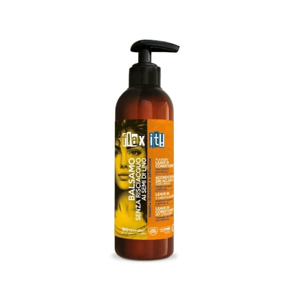 FLAX IT Balsamo senza risciacquo ai semi di lino 200ml - Gentleaf