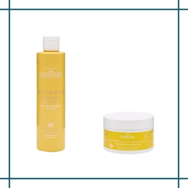 Kit Capelli - Bio Beauty Routine Cute e Capelli Secchi disidrati dal sole - Maternatura