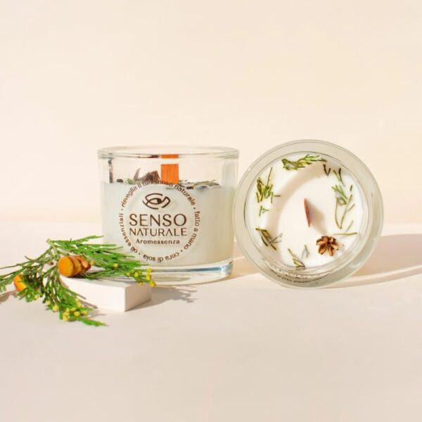 Candela di Soia profumata EQUILIBRIO 150ml - Sensonaturale