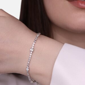 Bracciale Tennis Clara Cuore - Veramé