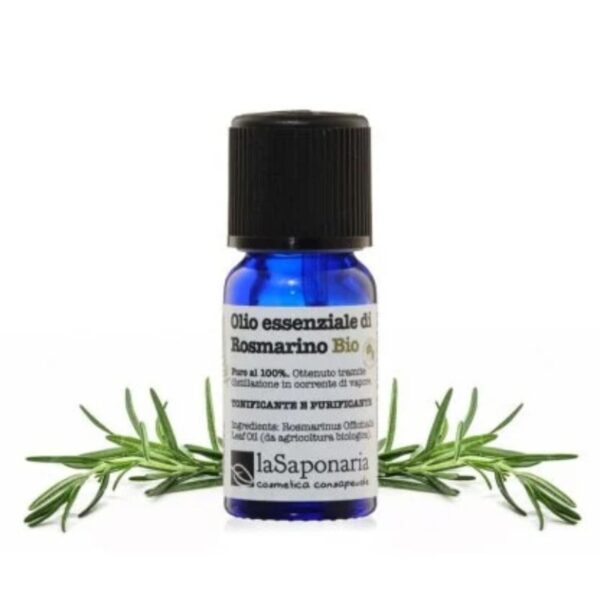 Olio essenziale di rosmarino BIO 10ml - La Saponaria