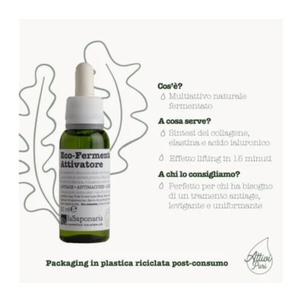 Ecofermentato Attivatore 30ml | Attivi Puri - La Saponaria - immagine 2