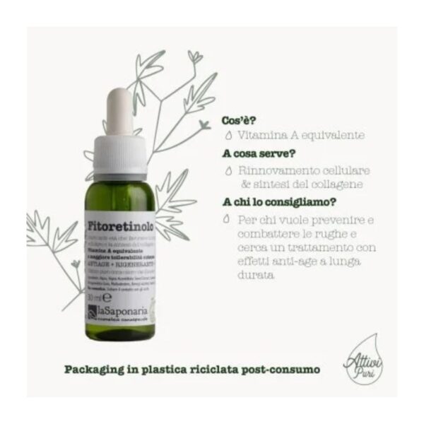 Fitoretinolo 30ml | Attivi Puri - La Saponaria – Bild 2