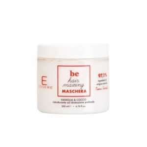 Maschera Acido Ialuronico, al profumo di vaniglia e cocco 200ml - Essere