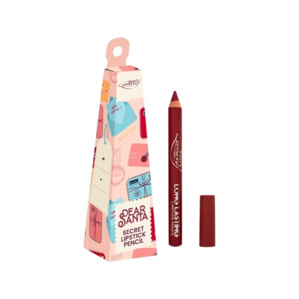 Dear Santa Secret Lipstick Pencil, 013L Raspberry - puroBio