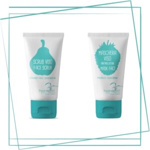Kit Viso Maschera e Scrub - Puravida Bio
