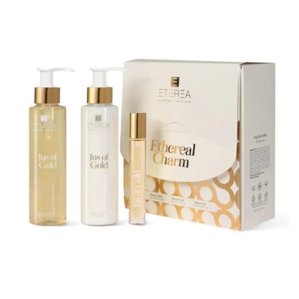 Kit Ethereal Charm Jus of Gold 3 prodotti corpo - Eterea
