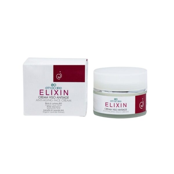 Elixin Crema viso antiage con Bava di Lumaca - Etnacare