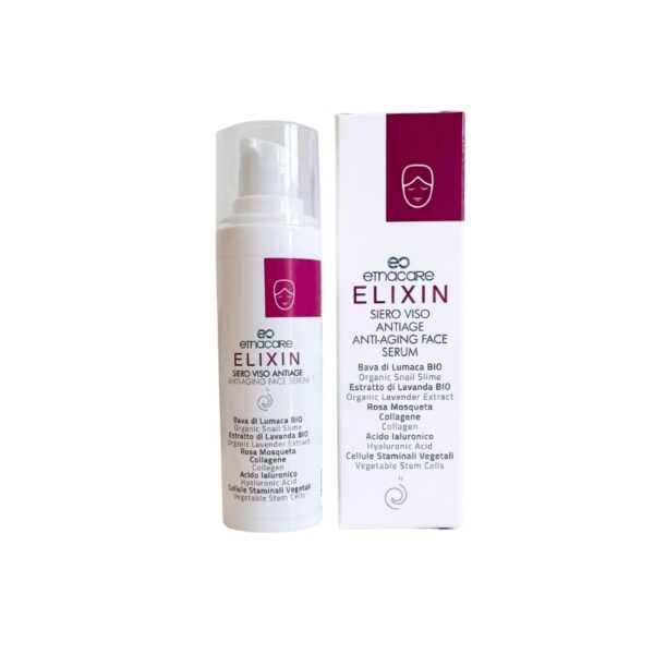 Elixin Siero viso antiage con Bava di Lumaca - Etnacare