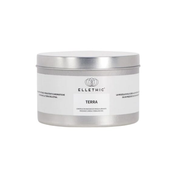 Terra - Candela da Massaggio Nutriente - Ellethic