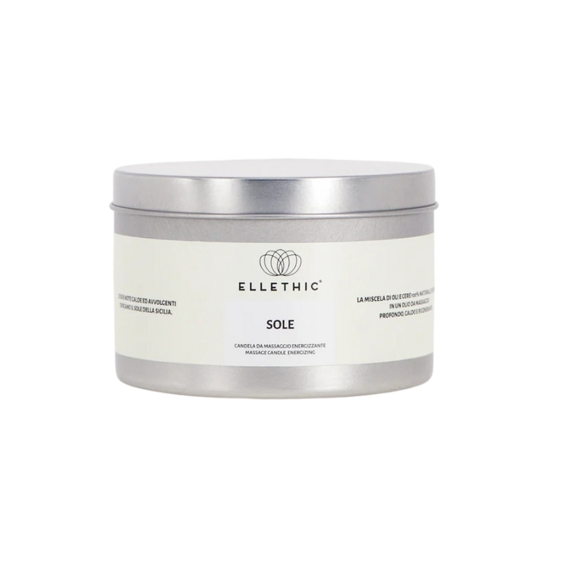 Sole - Candela da Massaggio Nutriente - Ellethic