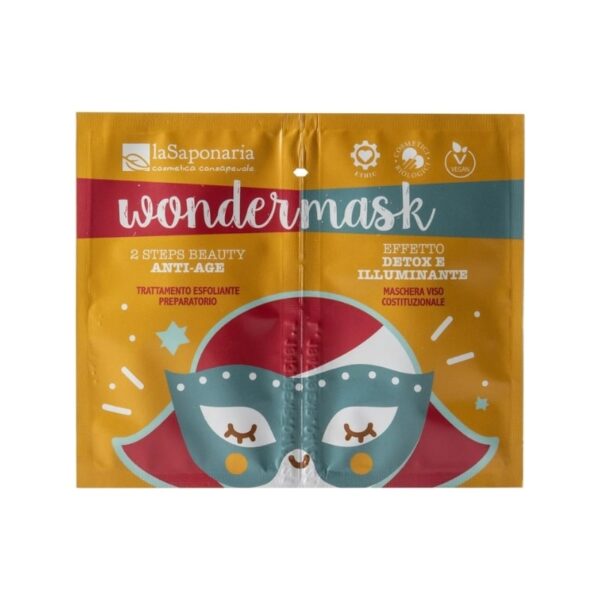 Wondermask - maschera 2 steps beauty anti age - La Saponaria