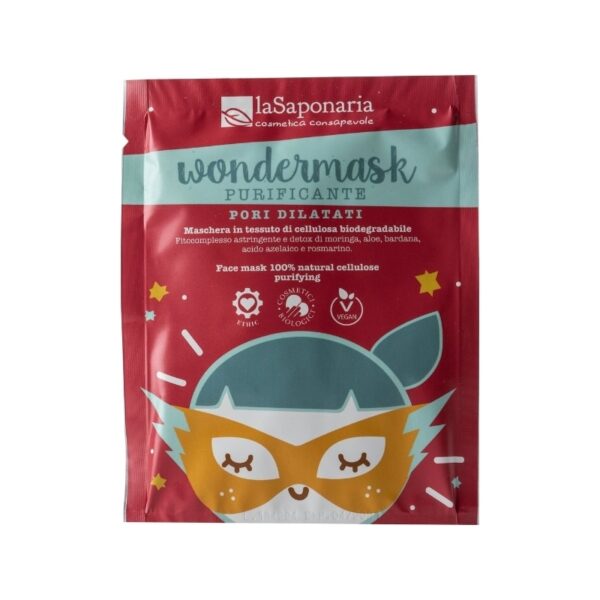 Wondermask in tessuto Purificante - La Saponaria