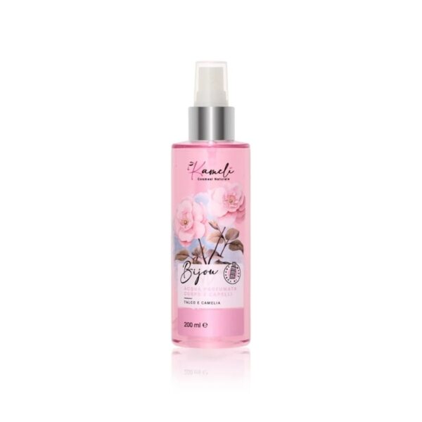 Bijou - Acqua profumata corpo e capelli Talco e Camelia 200ml - Kamelì