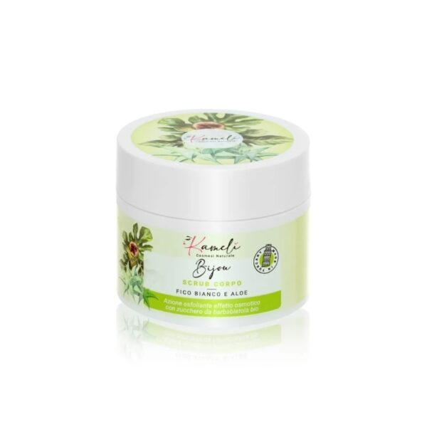 Bijou - Scrub corpo Fico bianco e Aloe 200ml - Kamelì