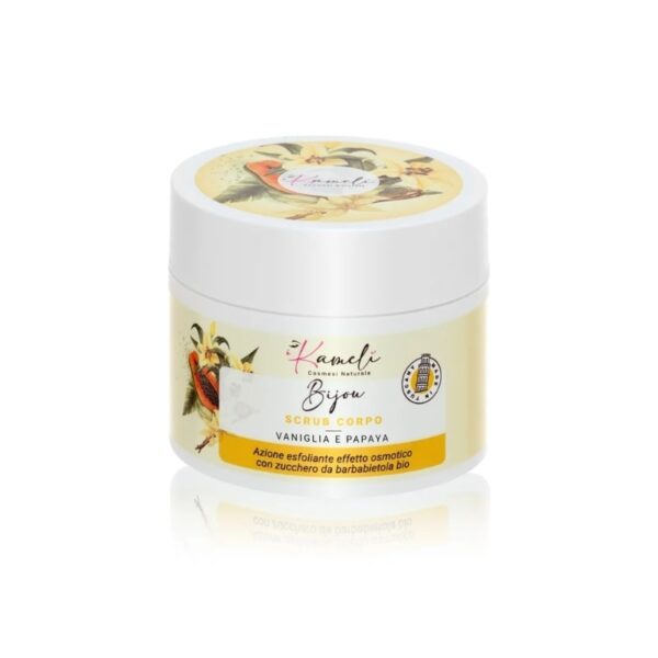 Bijou - Scrub corpo Vaniglia e Papaya 200ml - Kamelì