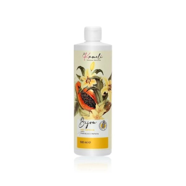 Bijou - Gel doccia Vaniglia e Papaya 500ml - Kamelì