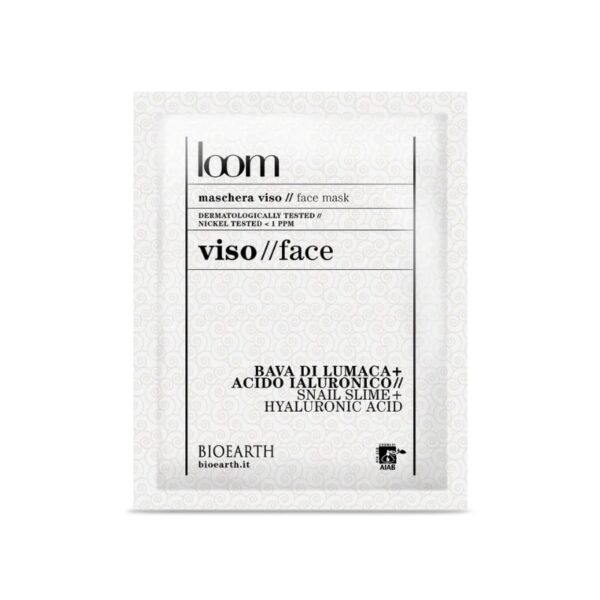 Maschera viso alla Bava di lumaca + acido jaluronico - Bioearth