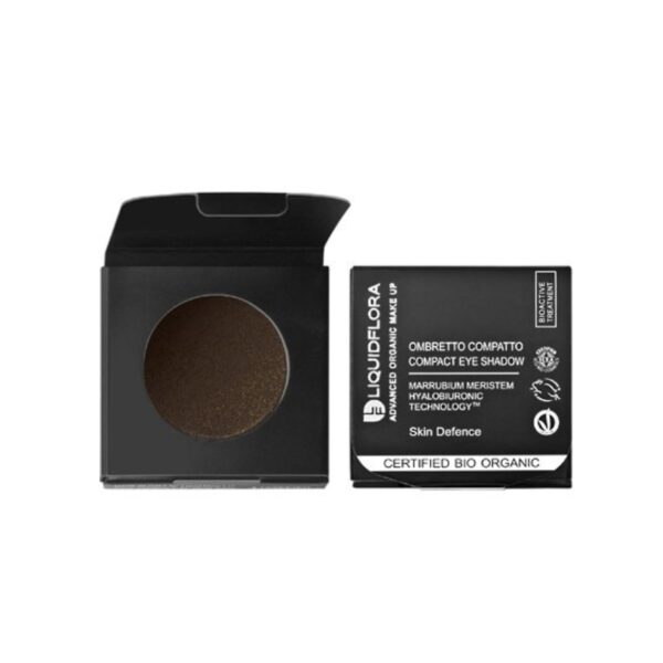 Ombretto minerale compatto 13 - Chocolate Caffe' - Liquidflora