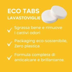 Eco Tabs Solubili per lavastoviglie 5in1 - Biolù