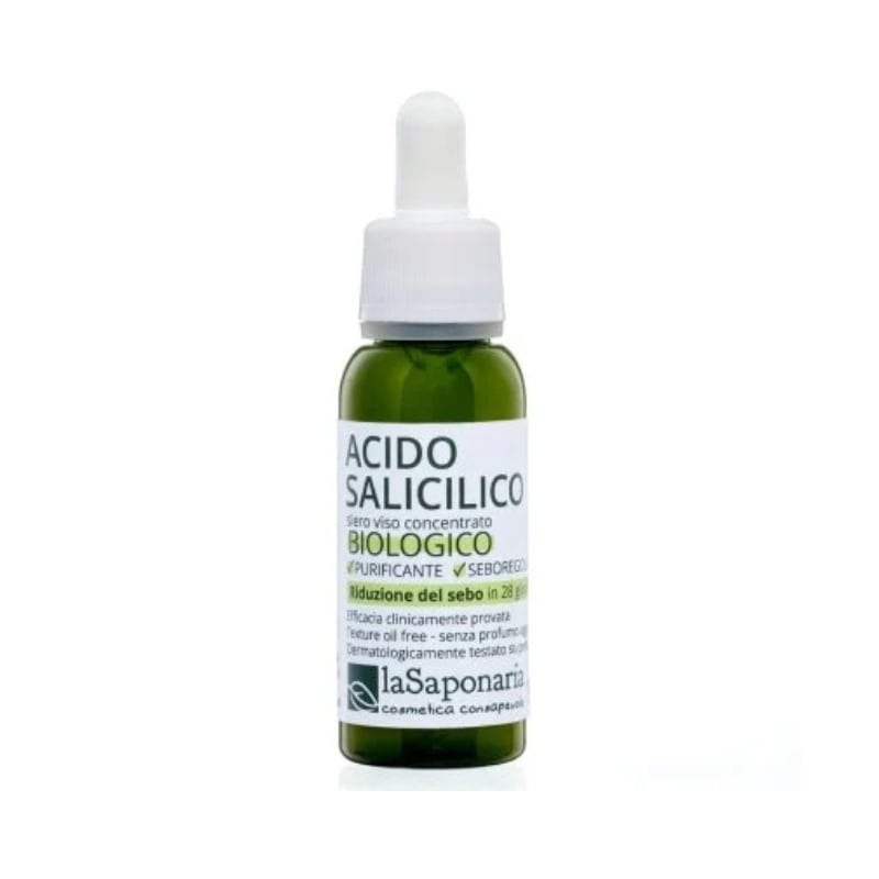 Acido Salicilico purificante 30ml | Attivi Puri - La Saponaria