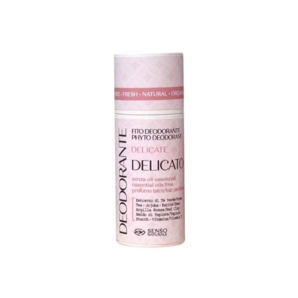 Deodorante stick Delicato al talco - Sensonaturale