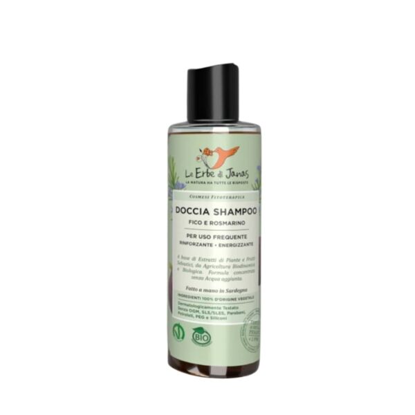 Doccia Shampoo Fico e Rosmarino Bio - Le Erbe di Janas