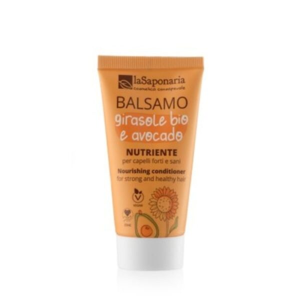 Balsamo nutriente Girasole e Avocado Travel Size 30ml - La Saponaria