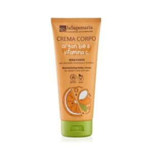 Crema Corpo Idratante – Argan Bio e Vitamina C 200ml - La Saponaria