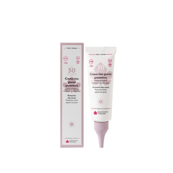 Crema viso giorno protettiva SPF30 50ml - Biofficina Toscana