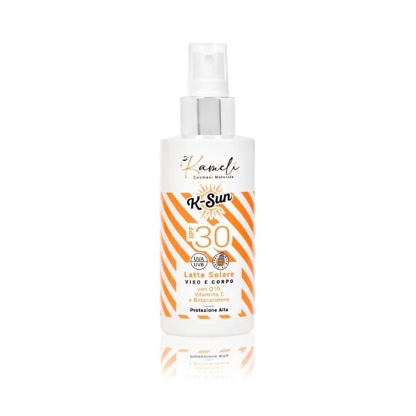 K-Sun Latte Solare Viso e Corpo SPF30 150ml - Kameli