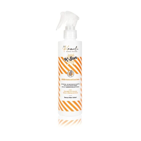 K-Sun Abbronzatissima Acqua rinfrescante acceleratore di abbronzatura 250ml - Kameli
