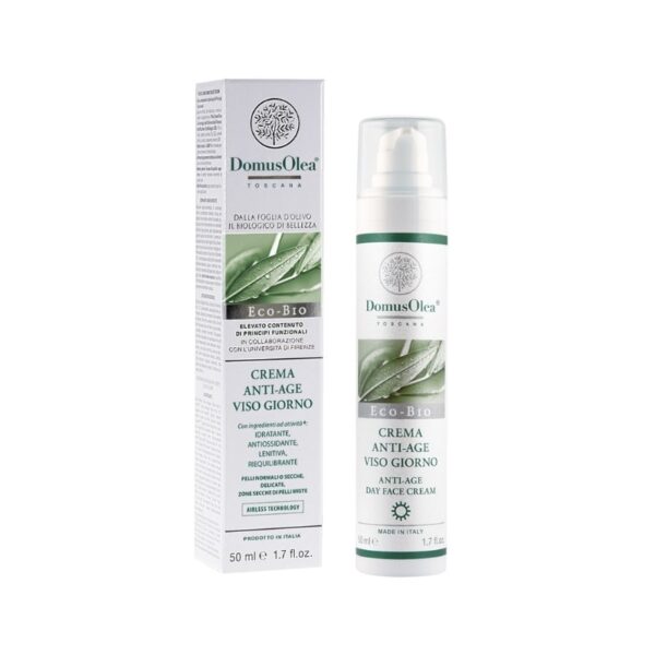Crema Verde Anti Age Viso Giorno Senso Lift - Domus Olea Toscana