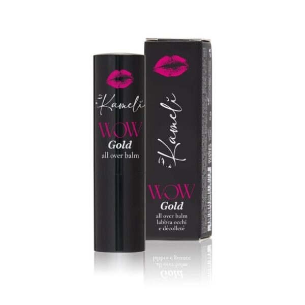 Wow Gold Balsamo labbra multifunzionale effetto WOW! - Kameli
