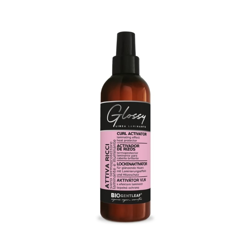 Attiva-ricci Glossy – siero termoprotettore, laminante e illuminante 200ml - Gentleaf