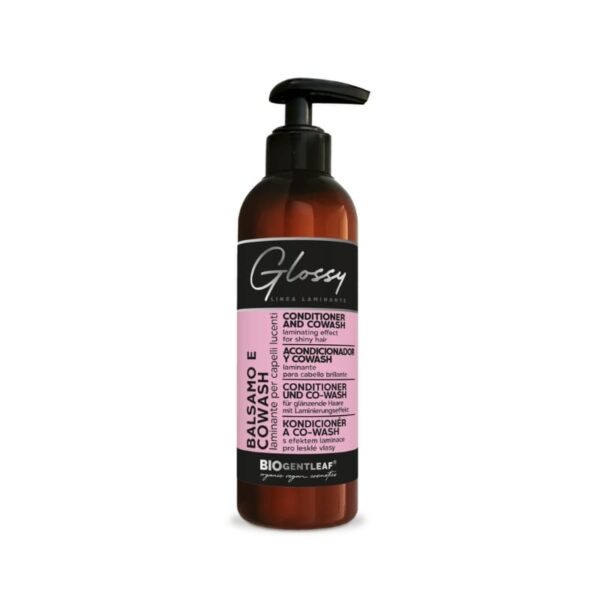 Balsamo e Cowash Glossy – laminante per capelli lucenti 200ml - Gentleaf